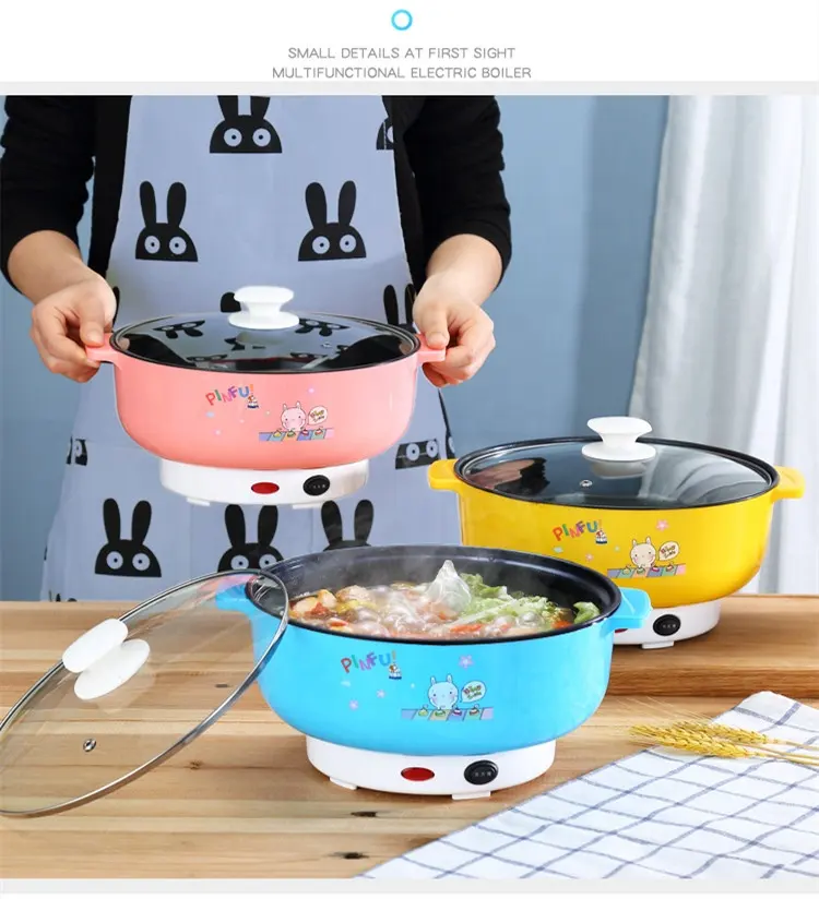 Custom electric frying pan non stick cookware set