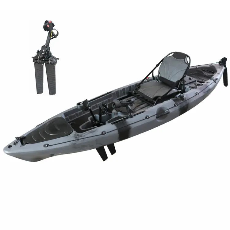 Vicking Ningbo kayak 10ft high quality fishing kayak single sit on top lure solo fin pedal drive