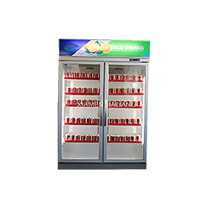 Новый дизайн охладитель холодильник дисплей стеклянная дверь холодильник дисплей высокий 6 подставка на дверь вверх дисплей вертикальный морозильная камера для супермаркетов