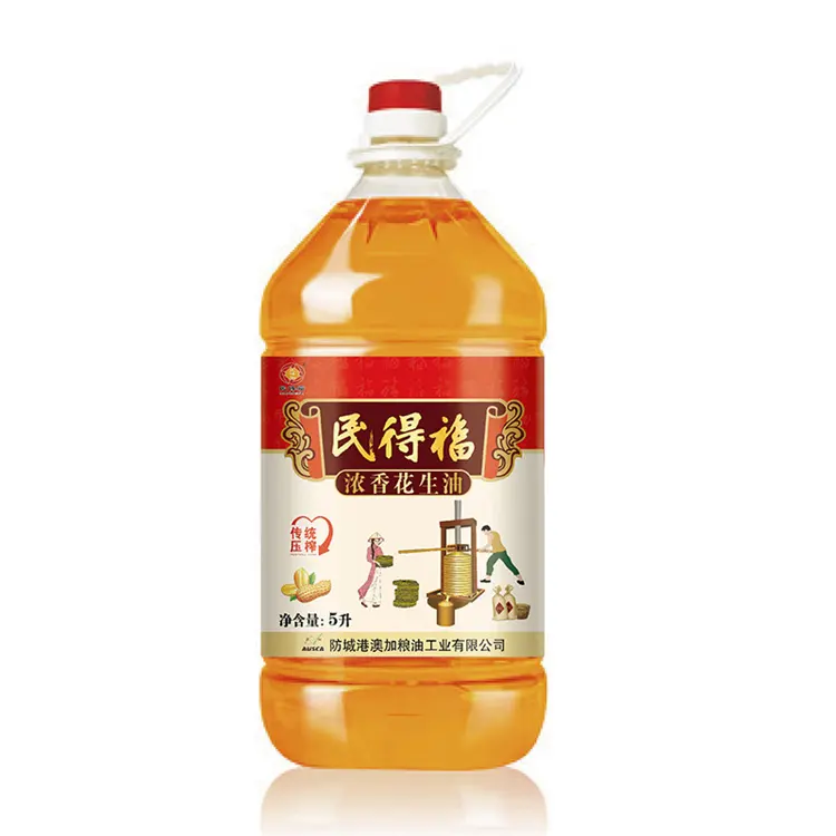 supply high quality Extra virgin peanut oil Pure refined peanut edible oil