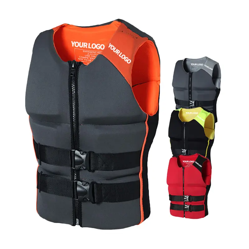 Одобрение CE мужской плавательный спасательный жилет куртка для водных видов спорта