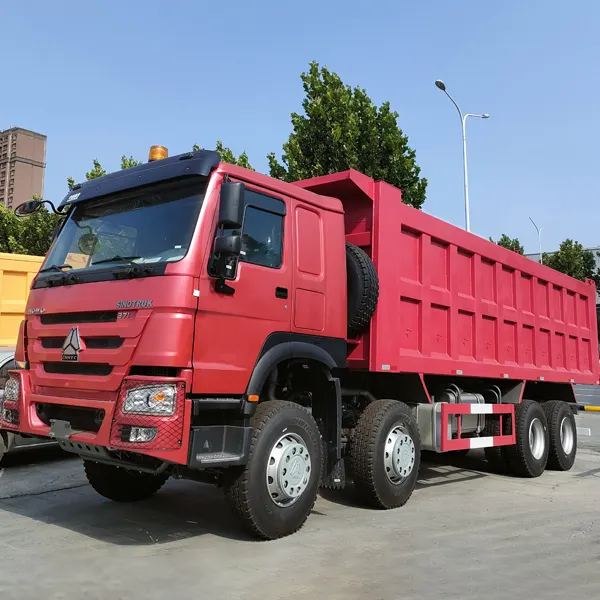 SINO TRUCK 12 Wheeler RHD 50tons Second Hand 8x4 Used HOWO Tipper Dump Truck