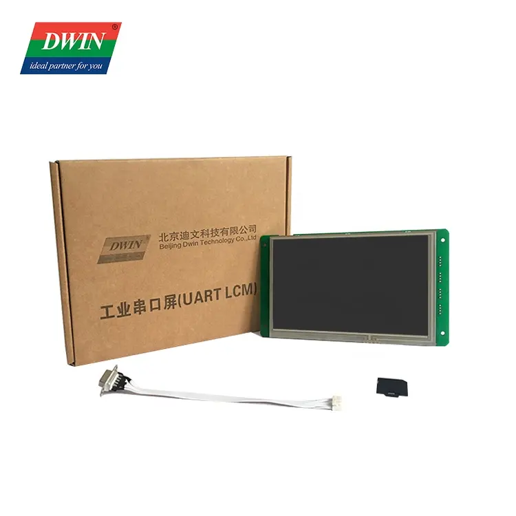 DWIN TFT LCD Module 7 Inch Panel 1280*800 Resolution UART Serial HMI Touch Display DMT12800K070-A2WTR