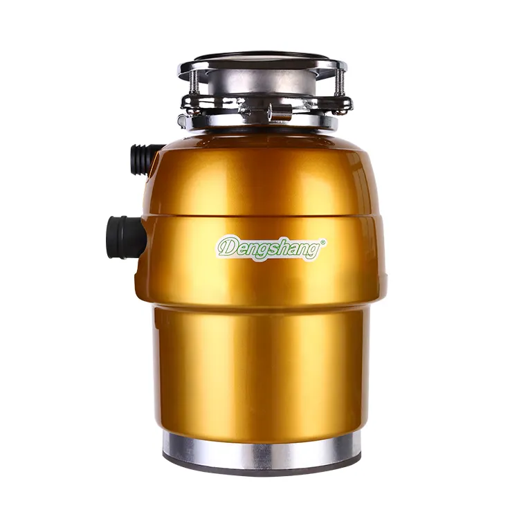 Dengshang food waste disposer stainless steel machine connected to dishwasher