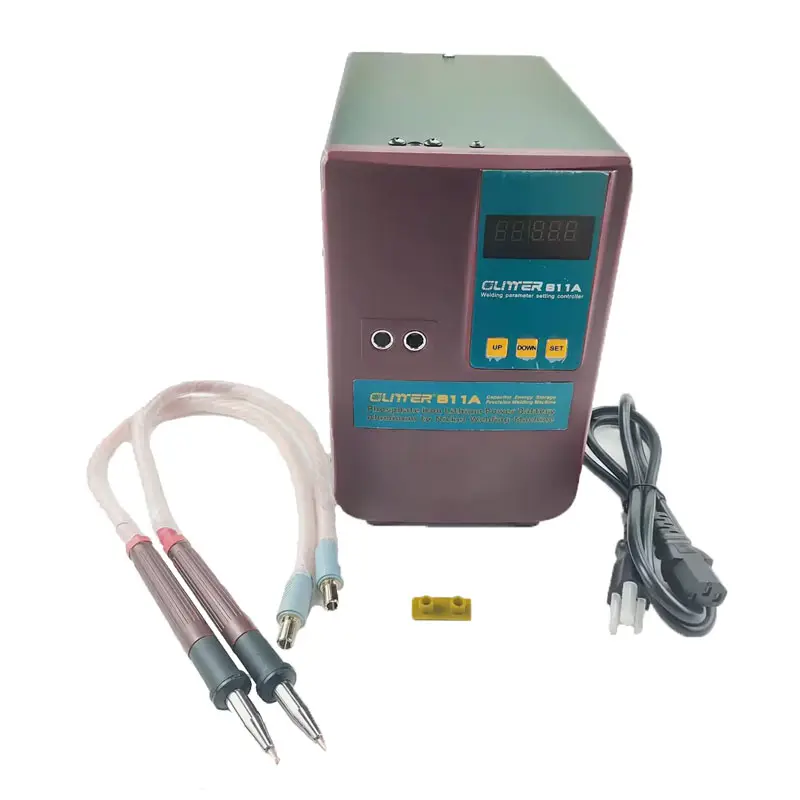 Glitter 811A 30KW 36KW copper spot welding machine 110V 220v aluminium to nickel conversion mini spot welder