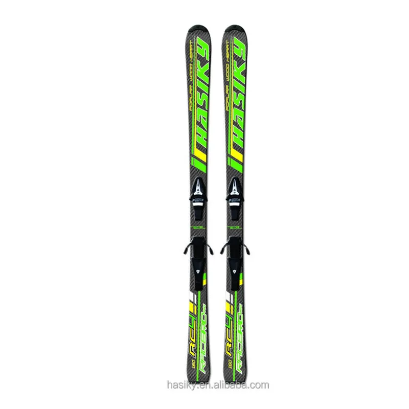 Wholesale Skiing Equipment Poplar Wood Heart Alpine Skis