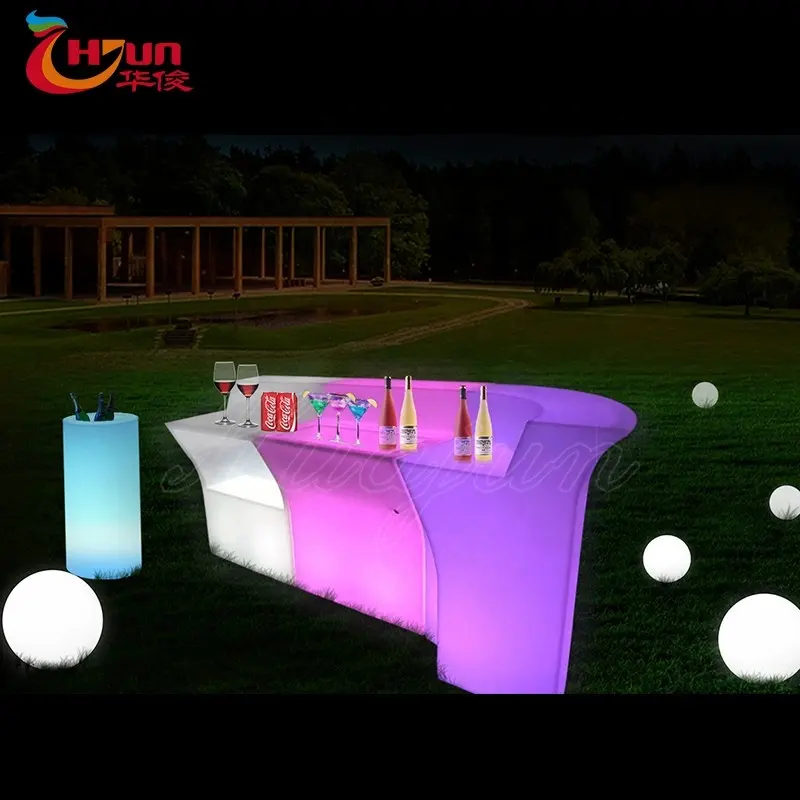 Портативный светодиодный барный стол для ночного клуба/ресторана