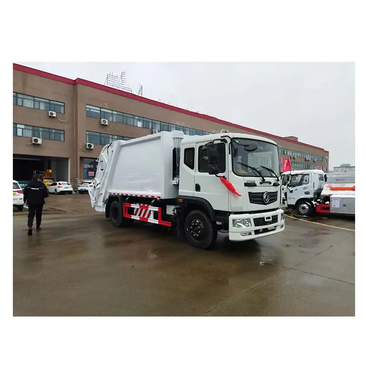 Dongfeng сжатого природного газа мусорный грузовик