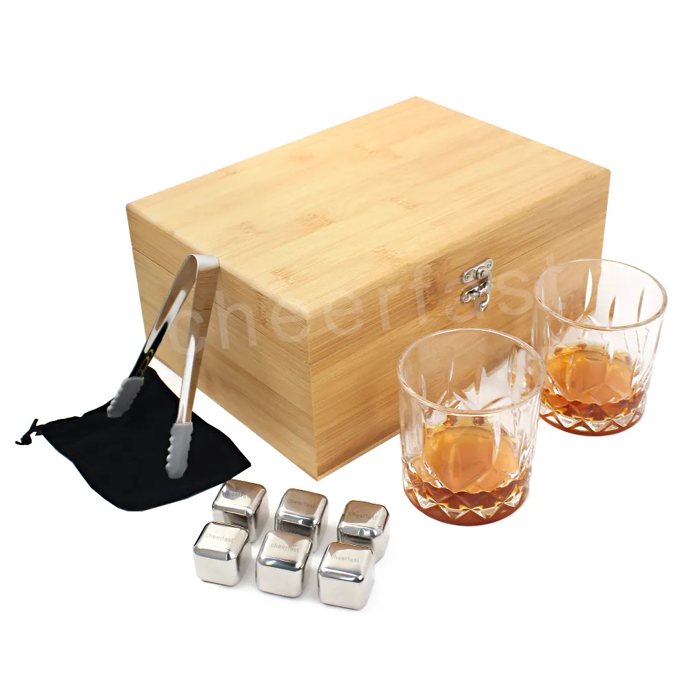 Distinguished Presentation Gift Enjoy Your Favorite Top Shelf Liquor On The Cubes Quite Literally Whiskey Glass And Stones Set