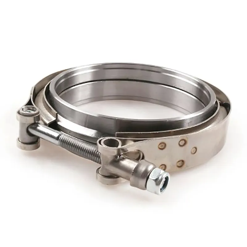 Stainless Steel 2.5" band Vban Clamp Flange for Turbo Exhaust Down Pip