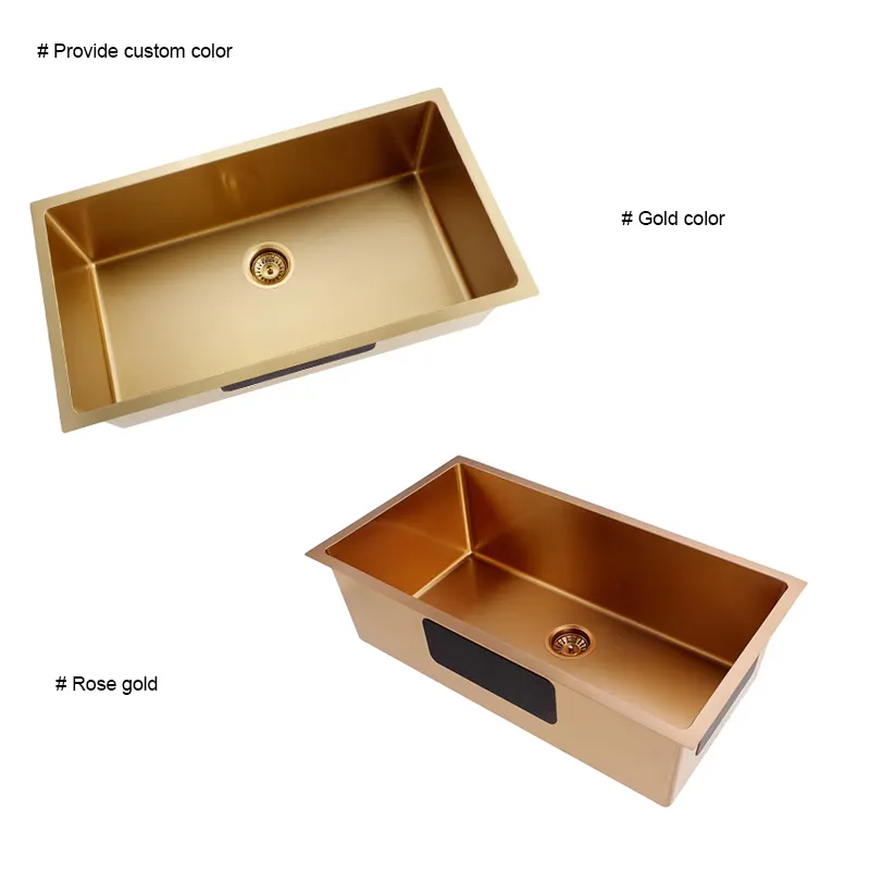 AMAXO Heavy Stainless Steel 304 Sinks And Cheap Copper Kitchen Sinks