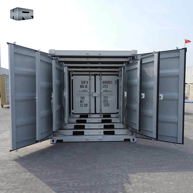 Stacking Container Nested Mini Mobile Storage Container 5ft 6ft 7ft 8ft 9ft 10ft Dry Container Customized with Double Doors OEM