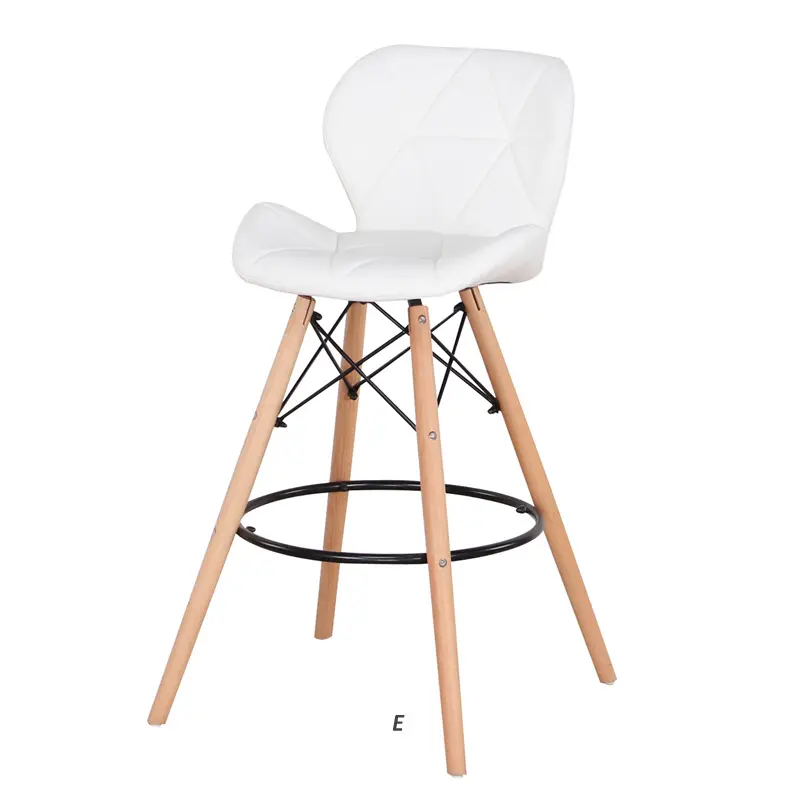 Кресло для бара, мебель, оптовая продажа, барные стулья, кожаные стулья для ресторана с деревянными ножками
