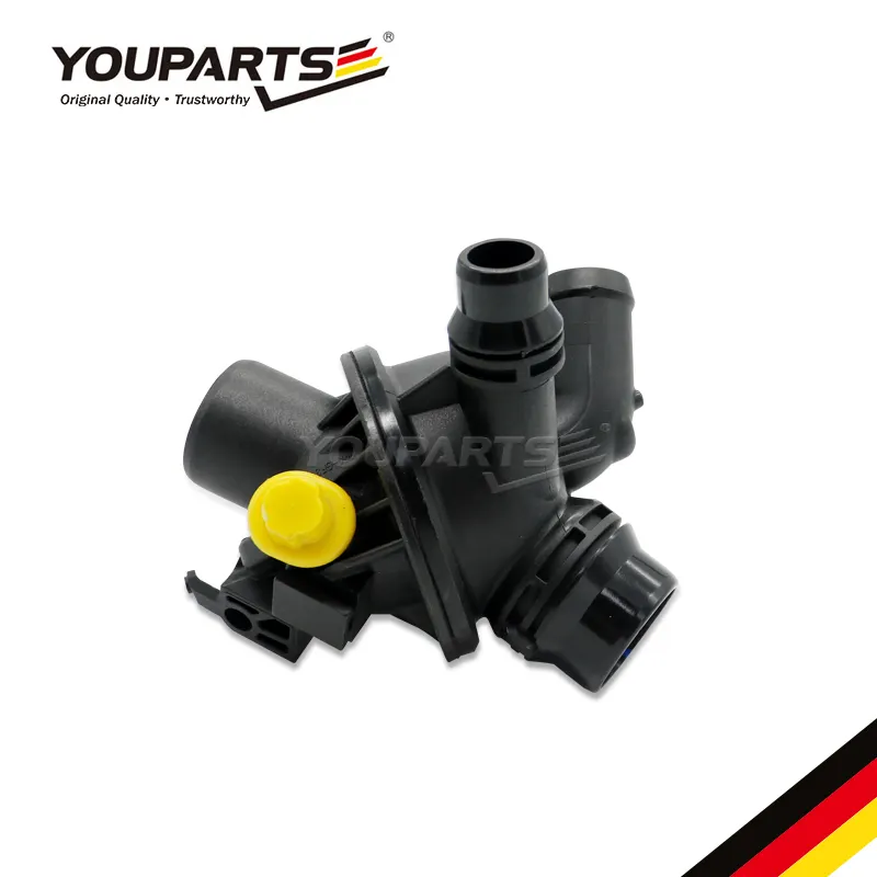 youParts Thermostat Housing Cooling System OEM 11538671517 11537580627 For BMW F07 F18 F12 N55