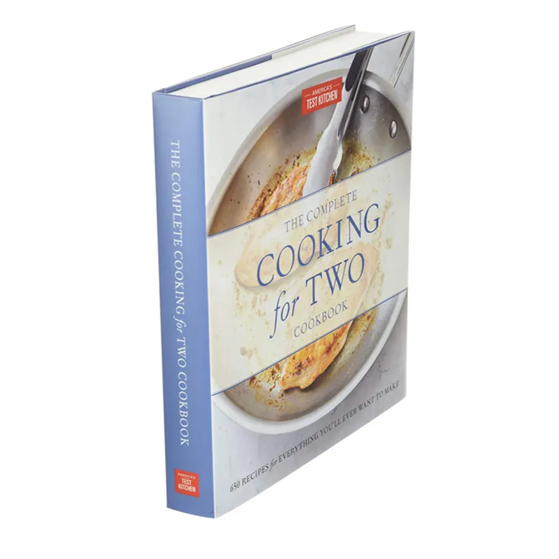 Твердая книга издатель пользовательский полноцветный чехол твердая обложка кулинарная книга домашняя пища рецепты готовки печать книг