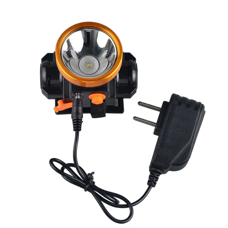 Miner Torch Hard Hat Light Head-mounted Helmet Rechargeable Led Mining Lamp