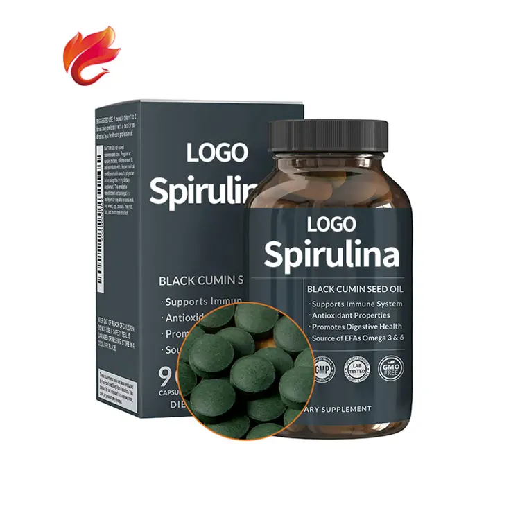 Bone Growth Supplements Stimulator Spirulina Platensis Tablet Supplier