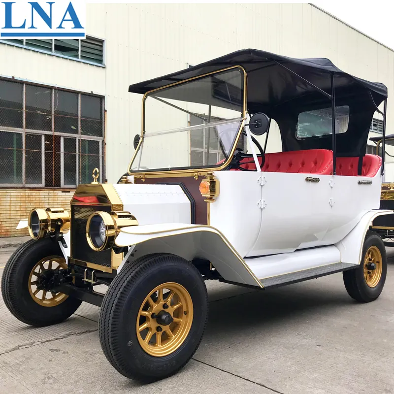 LNA rides smoother 5 seats electric motor tour shuttle bus sightseeing