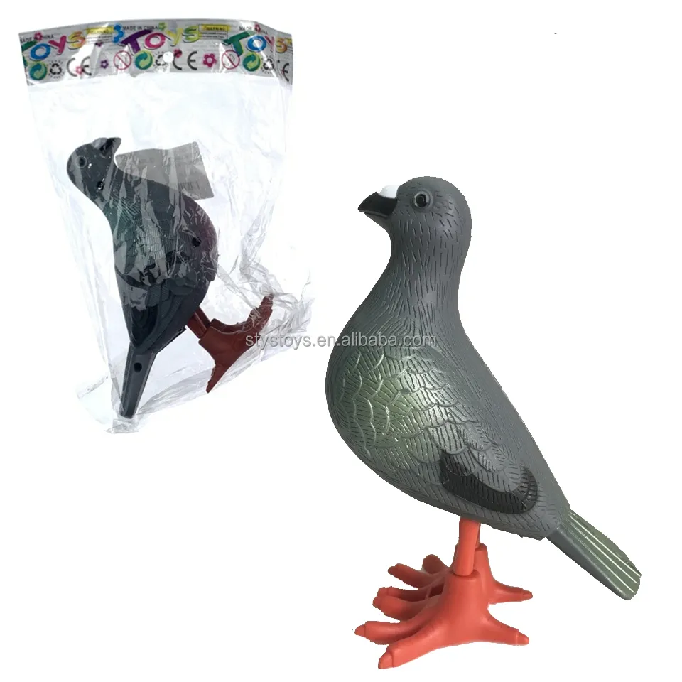 Мини пластиковая заводная игрушка для птиц