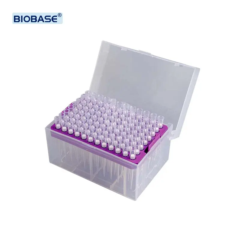 BIOBASE, высокая точность, низкое удержание, универсальный одноразовый стерильный фильтр для пипетки 96