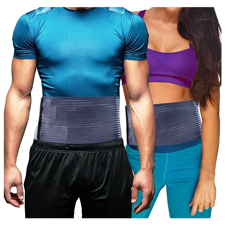 Abdominal Hernia Belts for Men and Women - Abdominal Support Binder with Compression Pad