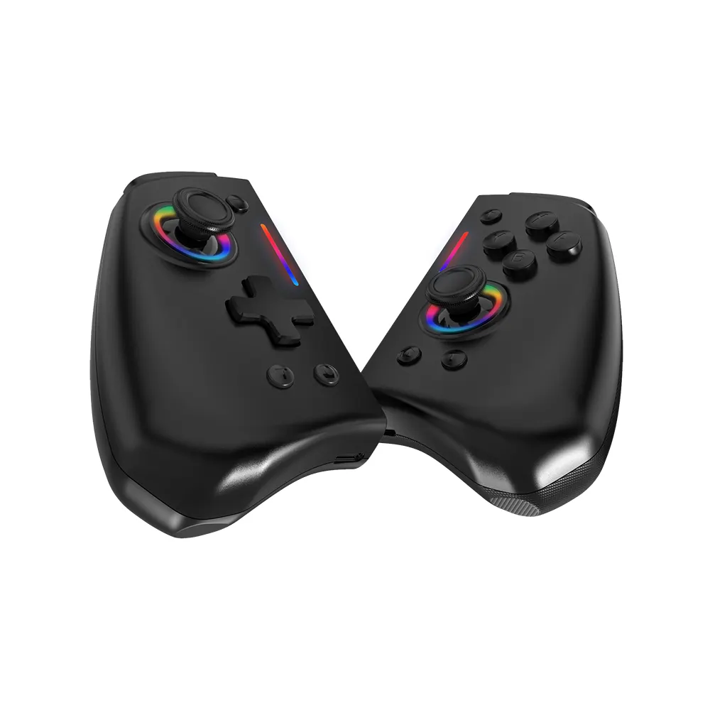 Private Model Big Size Wireless Switch Pro Controller With Wake Up Function Mapping Button RGB LightJoypad