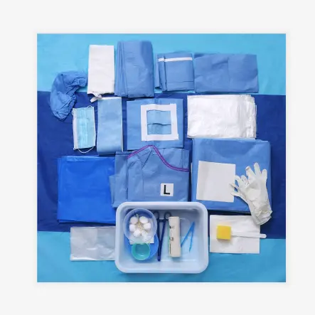 Медицинские расходные материалы, одноразовый комплект ангиографии для больницы