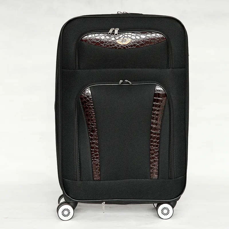 Кожаный дешевый чемодан, сумка для багажа, Дорожный комплект для багажа