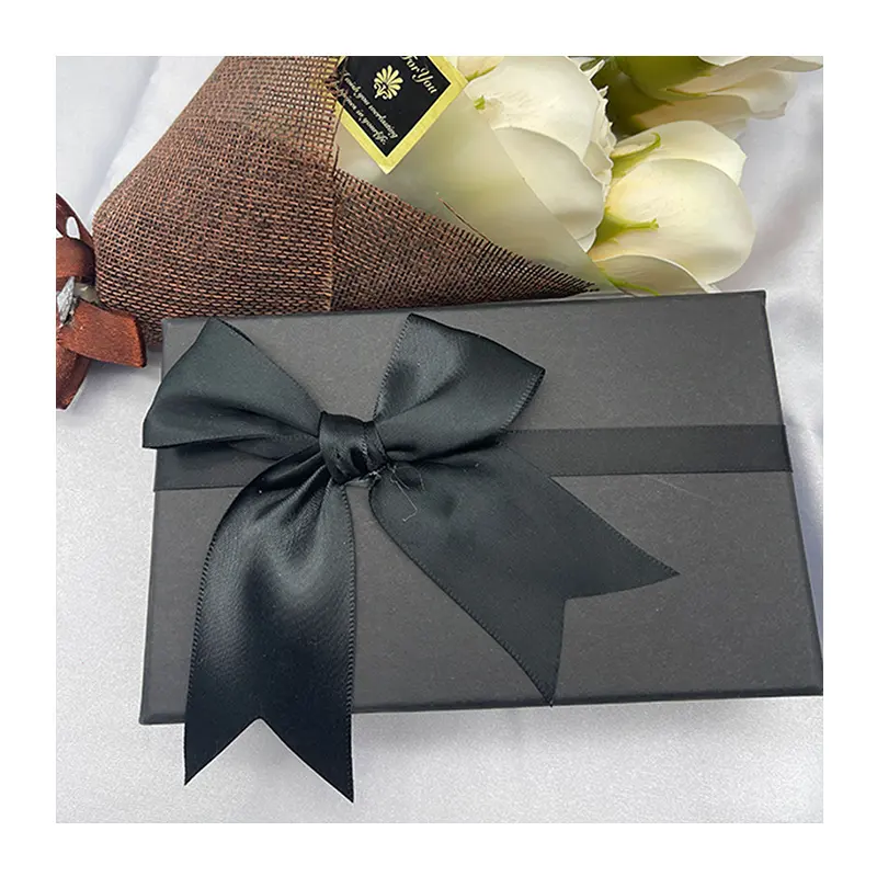 Guangding ODM craft ribbon for bow diy or gift flower wrapping satin bow for gift tree gift bow