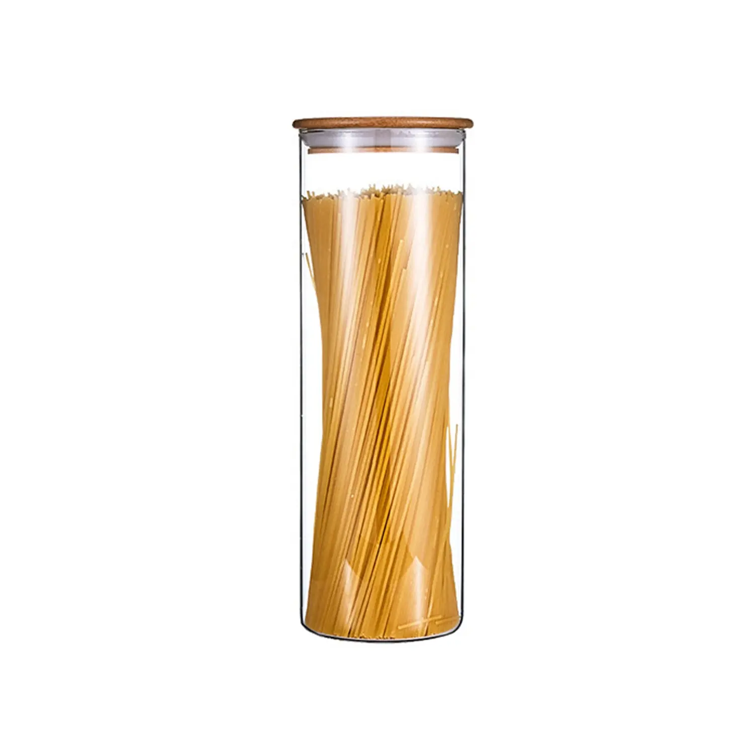 Glass Jar For Kitchen 500ml Glass Jars With Natural Bamboo Lids Glass Jar For Kitchen Bathroom Home Decor Party Favors High Borosilicate Glass Jar