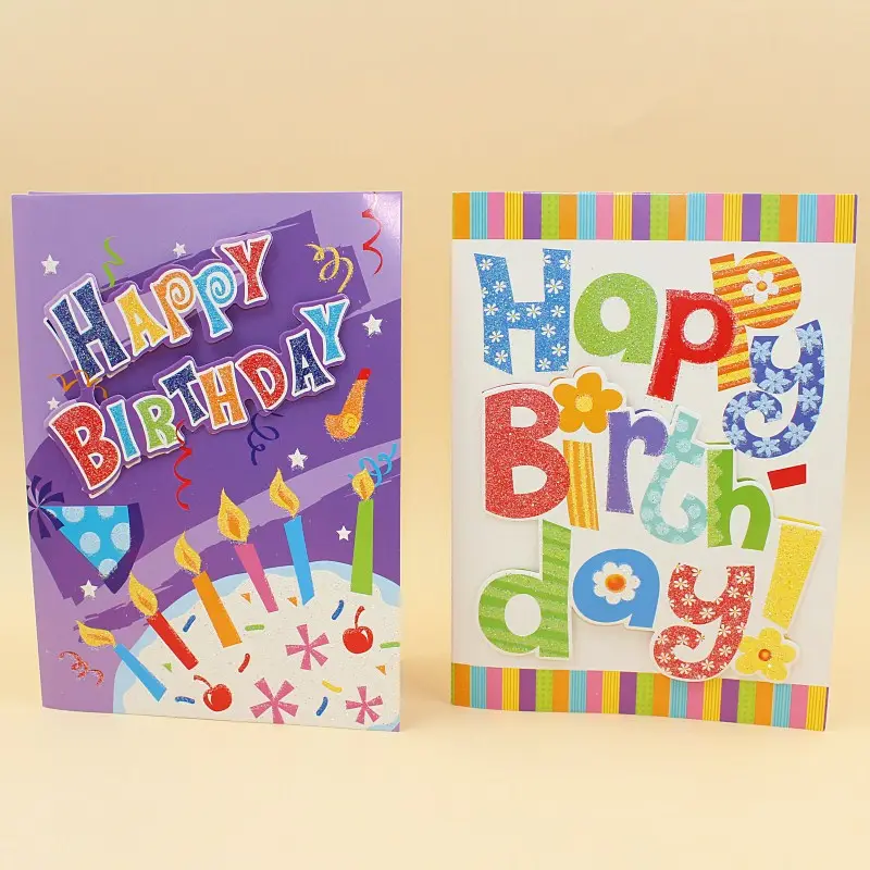 Оптовая Продажа с фабрики, музыкальная открытка на день рождения, Пользовательский звуковой модуль для поздравительной открытки, 3d Музыкальная поздравительная открытка