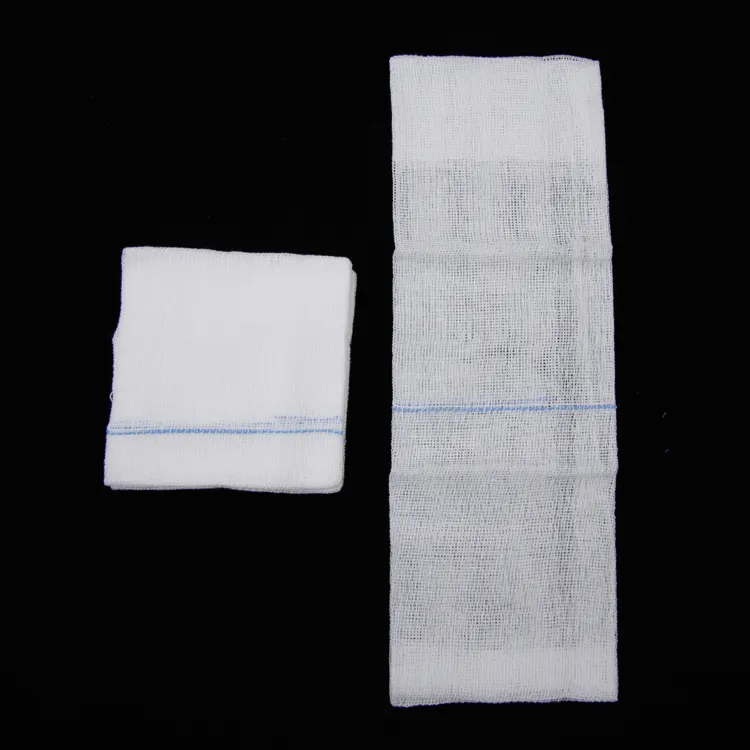 Gauze 4ply 8ply 12ply 16ply 32ply Surgical Medical Sterile Gauze Pieces