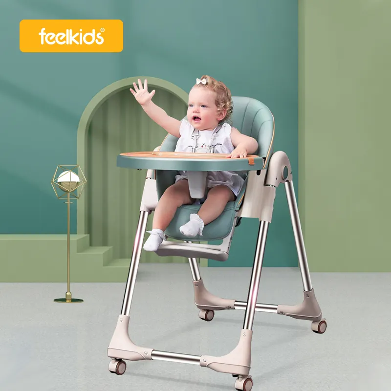 Сиделка, обеденный стол для кормления 3 в 1, складной стол 2021, усилитель, детский обеденный стол, используется для кормления детей, оптовая продажа, уникальный детский высокий стул