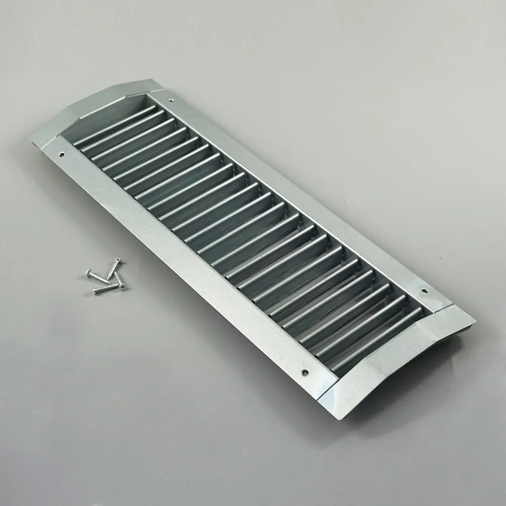 Wholesale HVAC Galvanized Steel Sheet Single Deflection Grille For Spiral Duct SGD-V