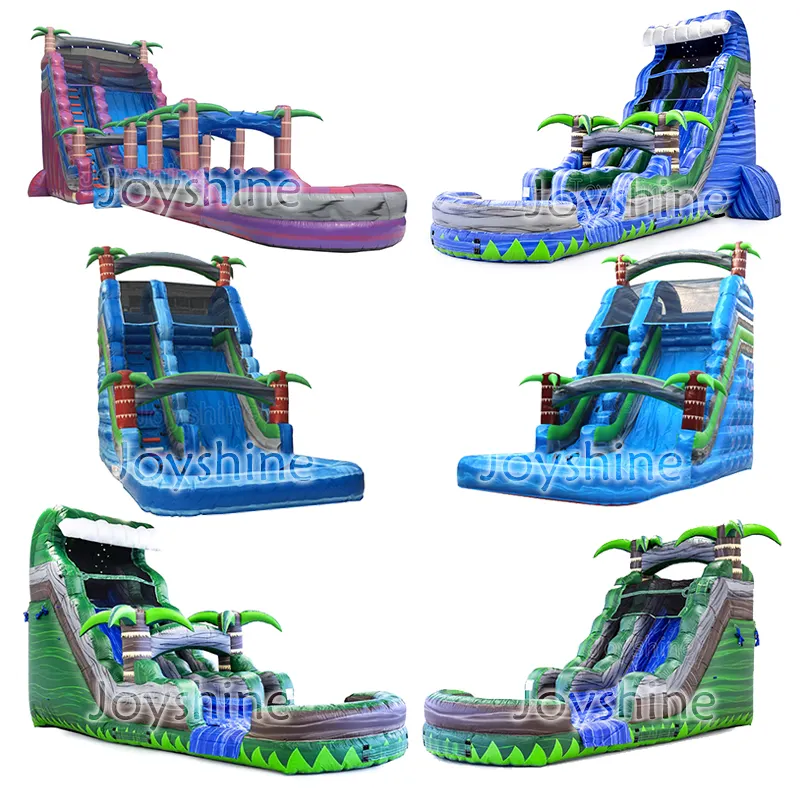 Inflatable Water Slides Commercial Blow Up Waterslide Home Backyard Inflatable Slide For Kids Inflatable Water Slide