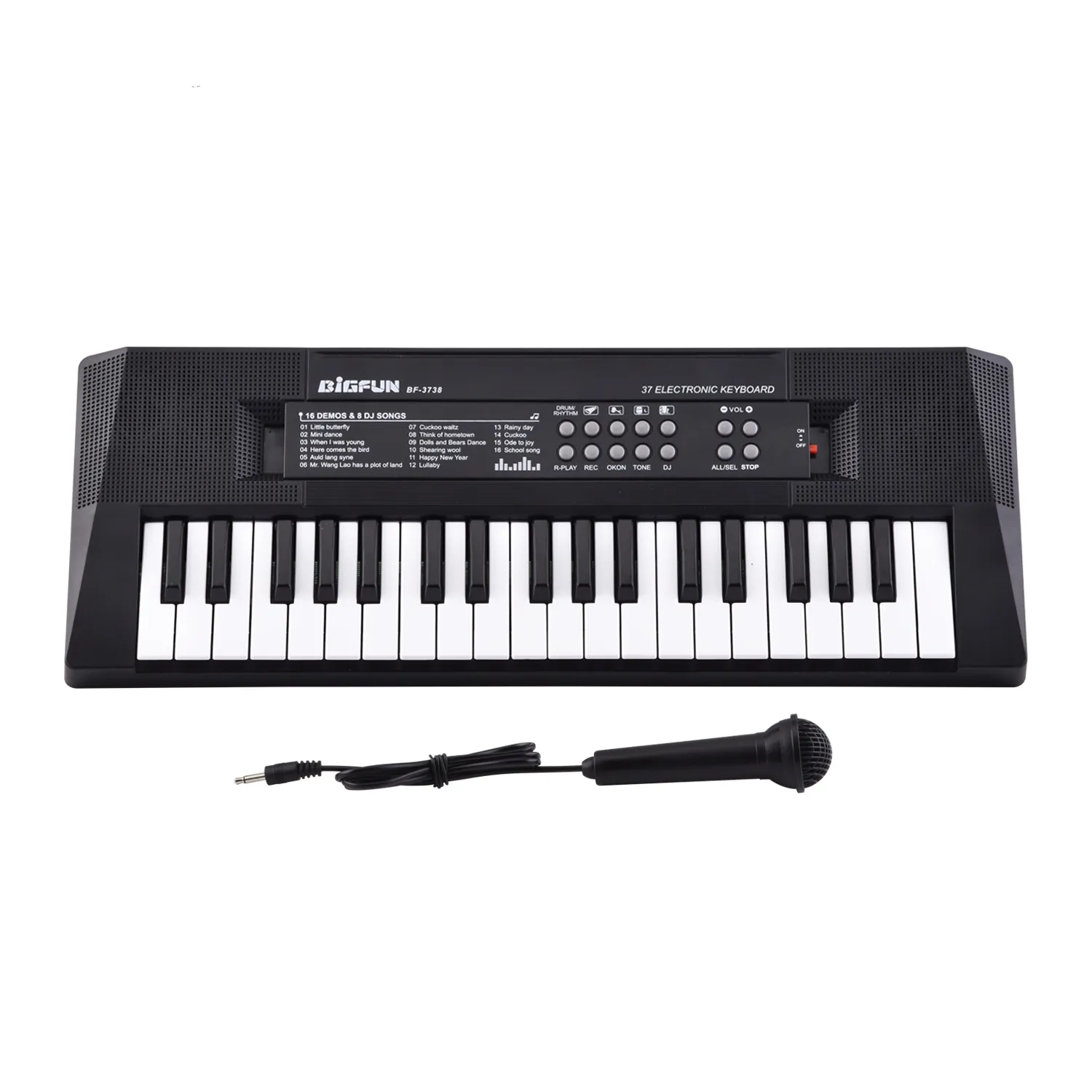 BF-3738 новейший игрушечный электронный орган, 37 клавиш, синтезатор пианино, Teclados, мини-музыкальная клавиатура, игрушка, музыкальный инструмент для детей