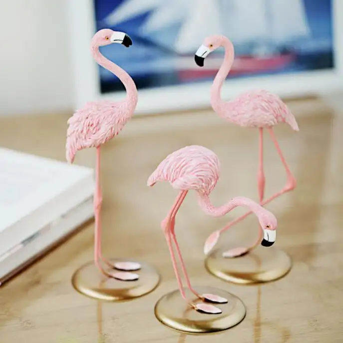 Party Wedding Decoration Free Shipping Resin Flamingo Prop Decoration Wedding Party Decoration