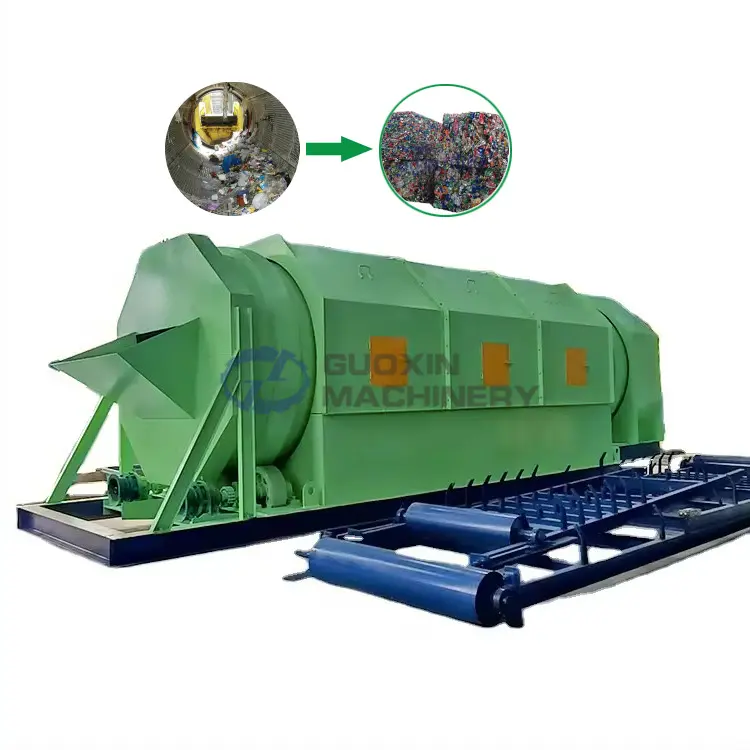 Полностью Автоматическая качественная сортировочная машина для мусора, система разделения сортировочной машины для переработки отходов