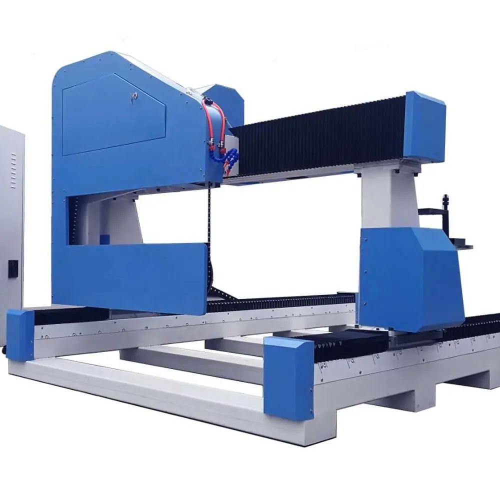 2000*1000mm CNC Wire Saw Cutting Machine For Granite Marble Block Glass