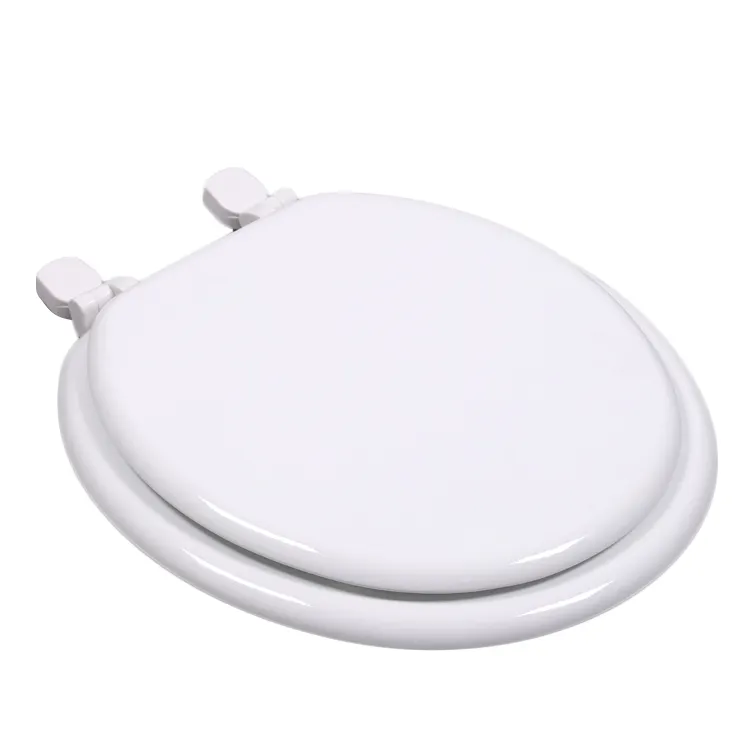 Top Mounted Hinge Bathroom Toilet Seat Bofan Plastic Diodegradable Cost-effective Molded Wood 390/370mm MD091-SK-L101 2.56kg PU