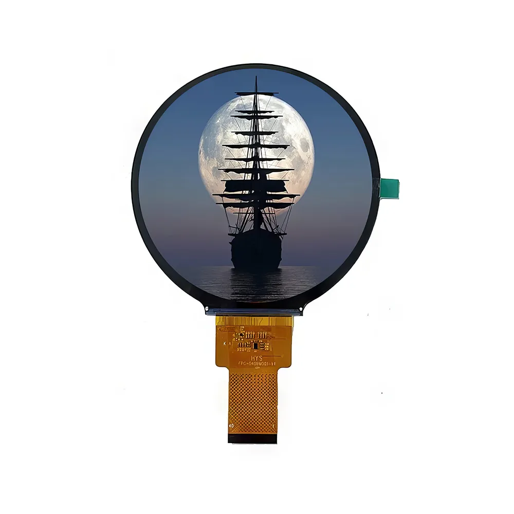 Пользовательский круговой ЖК-дисплей емкостный сенсорный экран 2,1/2,5/2,8/3,6/4/5 дюймов IPS TFT круглый ЖК-дисплей модуль
