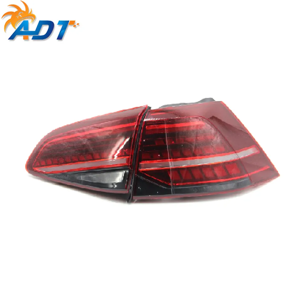 Белый и красный задний фонарь для Golf MK7 R, светодиодные динамические задние фонари, задние фонари для Golf 7 Golf 7,5