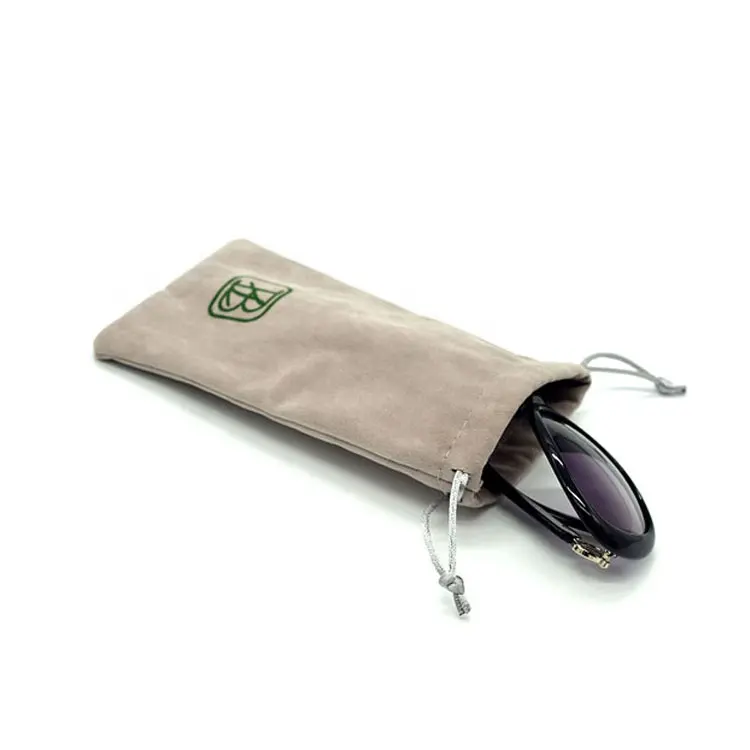 Мягкий тканевый Чехол для очков на шнурке из микрофибры/сумка для солнцезащитных очков