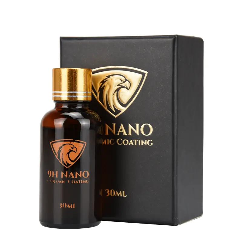 Best sale obvious effect 30ml brown bottle 9h nano car paint ceramic coating for oem available