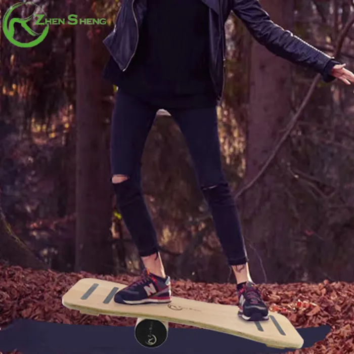 Zhensheng, новый дизайн, деревянная балансировочная доска для обучения катанию на коньках