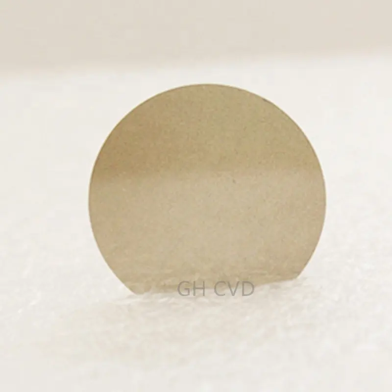 Professional Customized HPHT Polished Diamond CVD led Wafer optical CVD Diamond Window