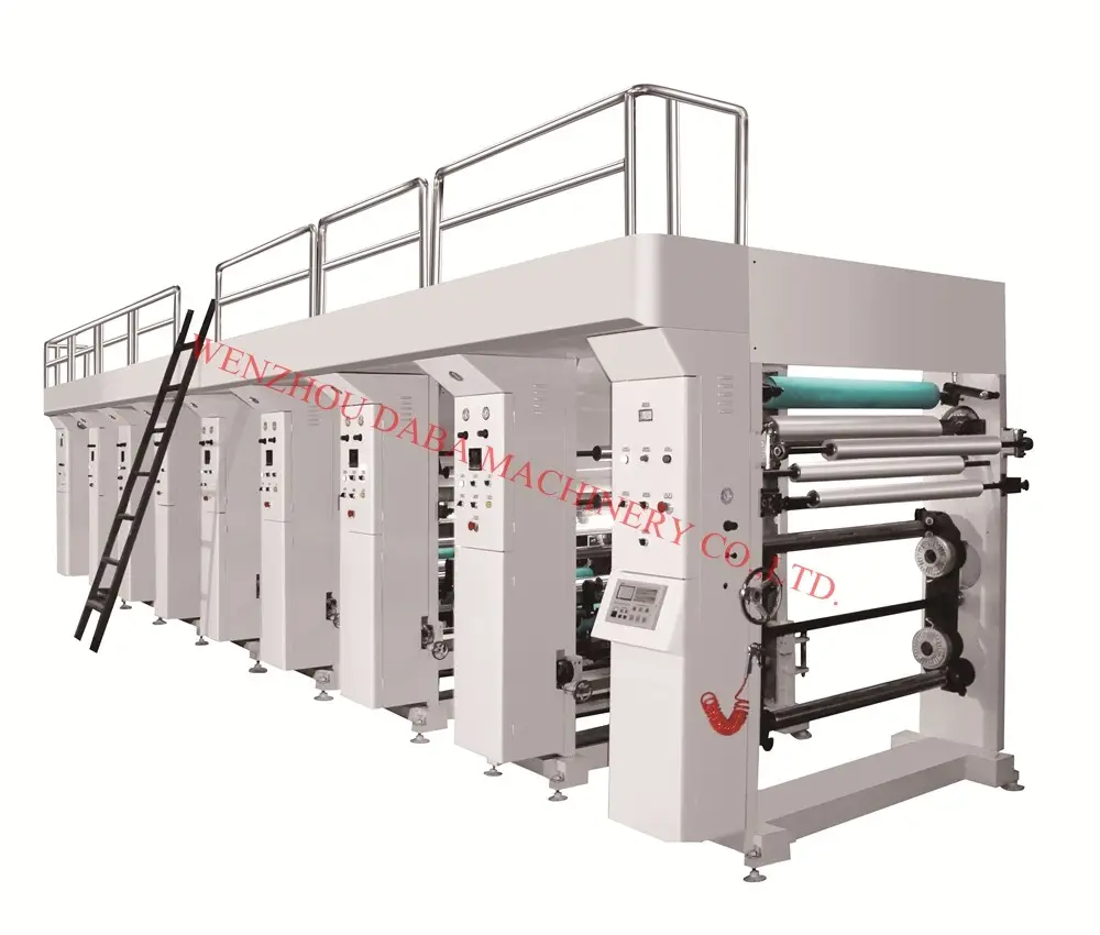DBAY81000A High Speed Rotogravure Printing Machine