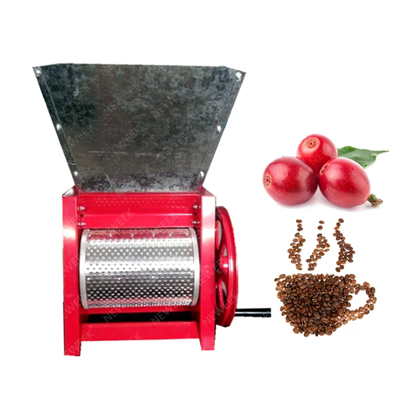 NEWEEK America market coffee sheller hand operated coffee pulper machine