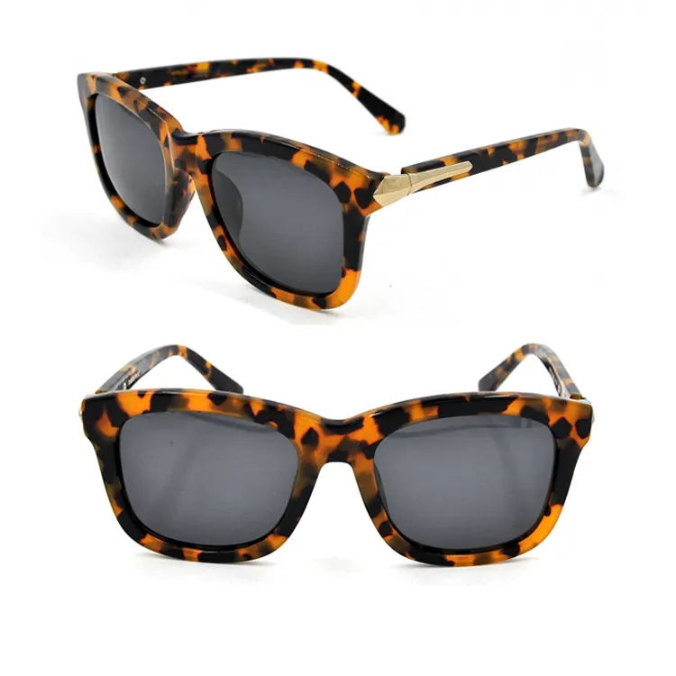 Оптовая покупка CE Большая оправа cat.3 поляризованные Черепаховые женские ацетатные солнцезащитные очки для мужчин 2019
