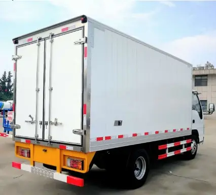 Cheap Prices Mini Diesel Engine Refrigerator Trucks with Famous Brand Refrigeration Units 2t Truck